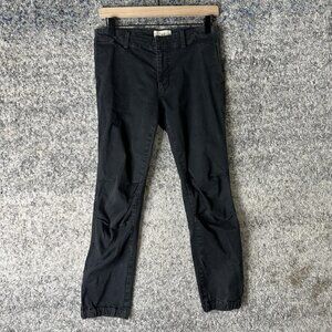 Nili Lotan Pants Mens 4 Black Utility Jogger Military Elastic Cuffs Cotton